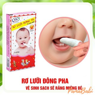 Rơ lưỡi Đông Pha cho bé, gạc rơ lưỡi cho bé