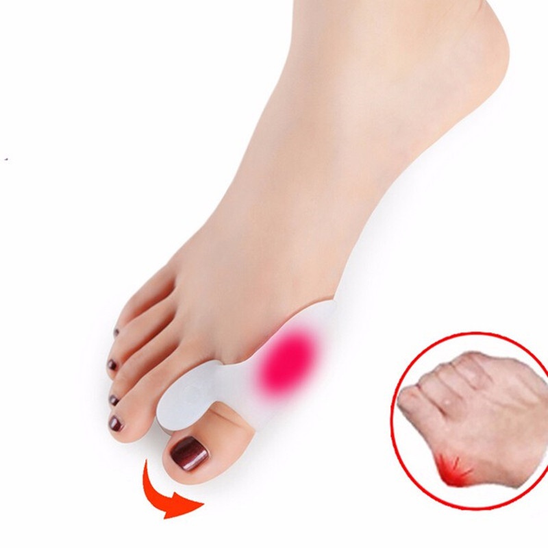 Dụng cụ tách ngón chân bằng silicon hỗ trợ chăm sóc bàn chân có ngón chân biến dạng
