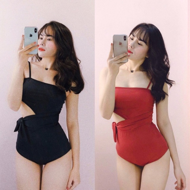 Bộ đồ bơi nữ - Bikini Hàn Quốc khoét eo đi tắm biển (ẢNH THẬT) | BigBuy360 - bigbuy360.vn