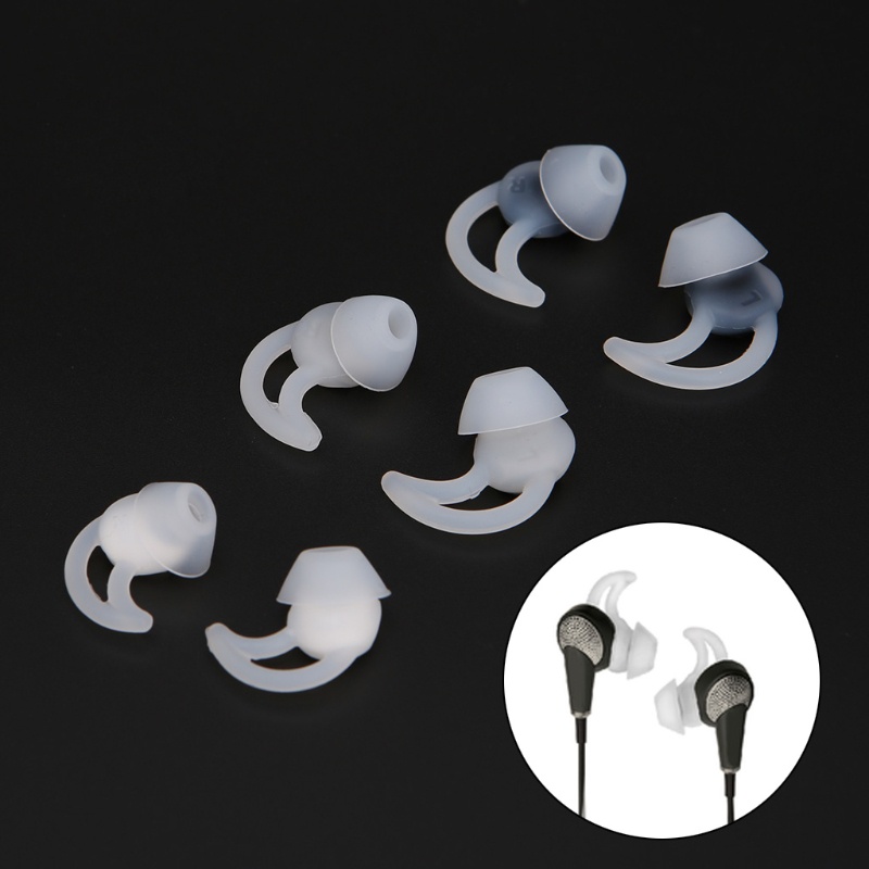Set 3 Cặp Nút Tai Nghe Thay Thế Bằng Silicon Dành Cho QC20 QC30 SIE2 SIE2i IE2 IE3
