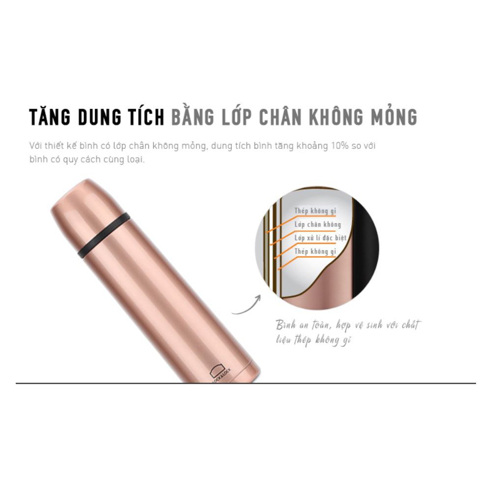 Bình Giữ Nhiệt Lock&Lock Vienna LHC1430 (500ml),Chất liệu thép không gỉ 304- Hàng Chính Hãng | BigBuy360 - bigbuy360.vn