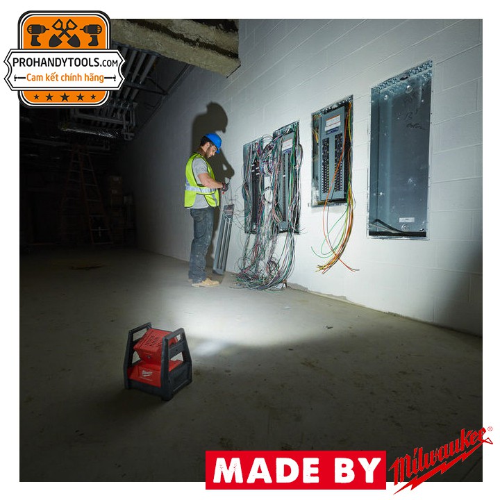 Đèn LED Hắt Sáng Công Trường Pin 18V  M18 HAL Milwaukee (bare)