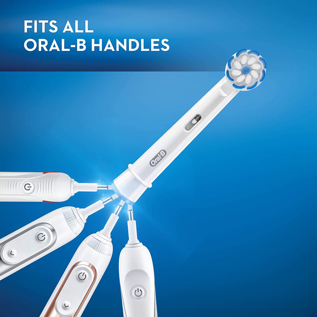 Đầu bàn chải điện Oral-B, đầu thay thế IO, PRECISION, SENSITIVE, CROSS ACTION, 3D WHITE cho bàn chải điện Oral-B