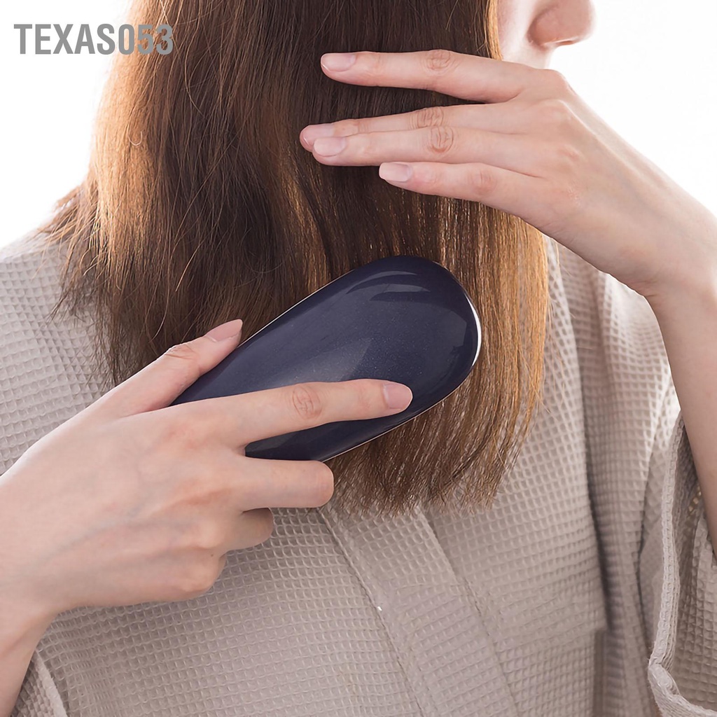 Texas053 Detangling Brush Chuyên nghiệp Nam nữ Massage Da đầu Bàn chải tạo kiểu tóc Công cụ cho khô ướt
