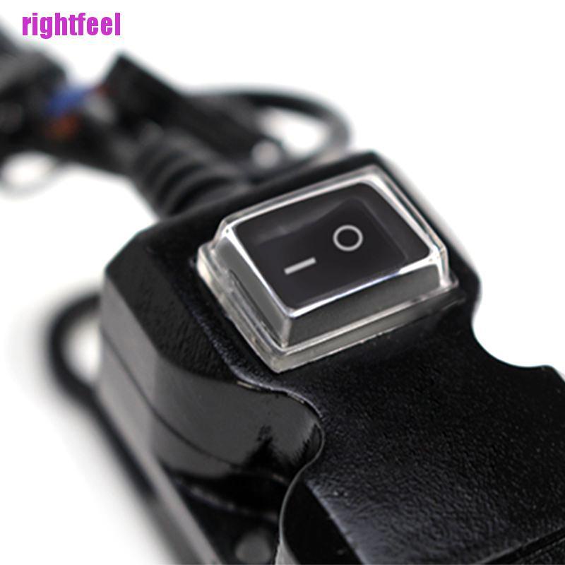 Ổ Cắm Sạc Usb Kép 12v Chống Nước Có Công Tắc Và Lái Xe Mô Tô