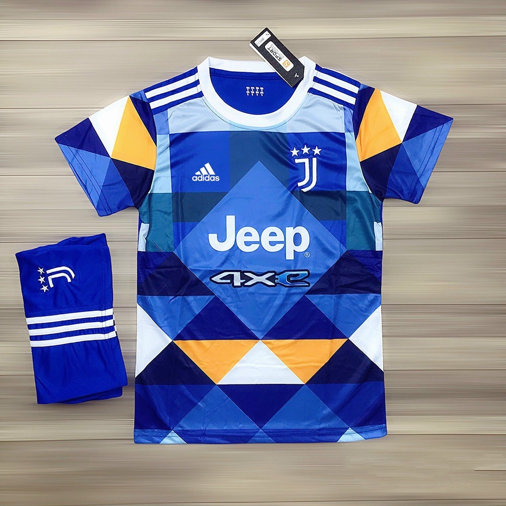 Áo Bóng Đá/Quần Áo Bóng Đá CLB Juventus - Vải Gai Thái-Chuẩn Mẫu Thi Đấu