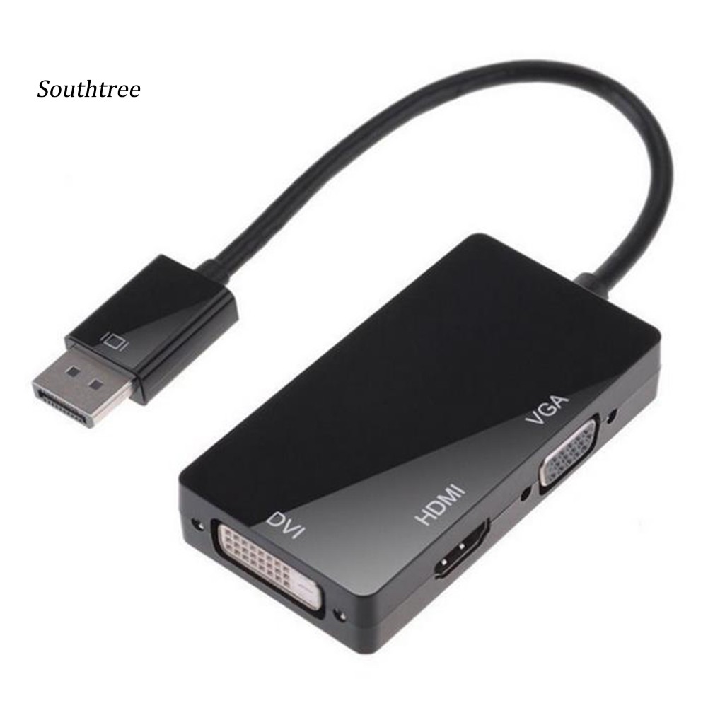 Cáp Chuyển Đổi 3 Trong 1 Đa Năng Dp Sang Hdmi/Dvi/Vga