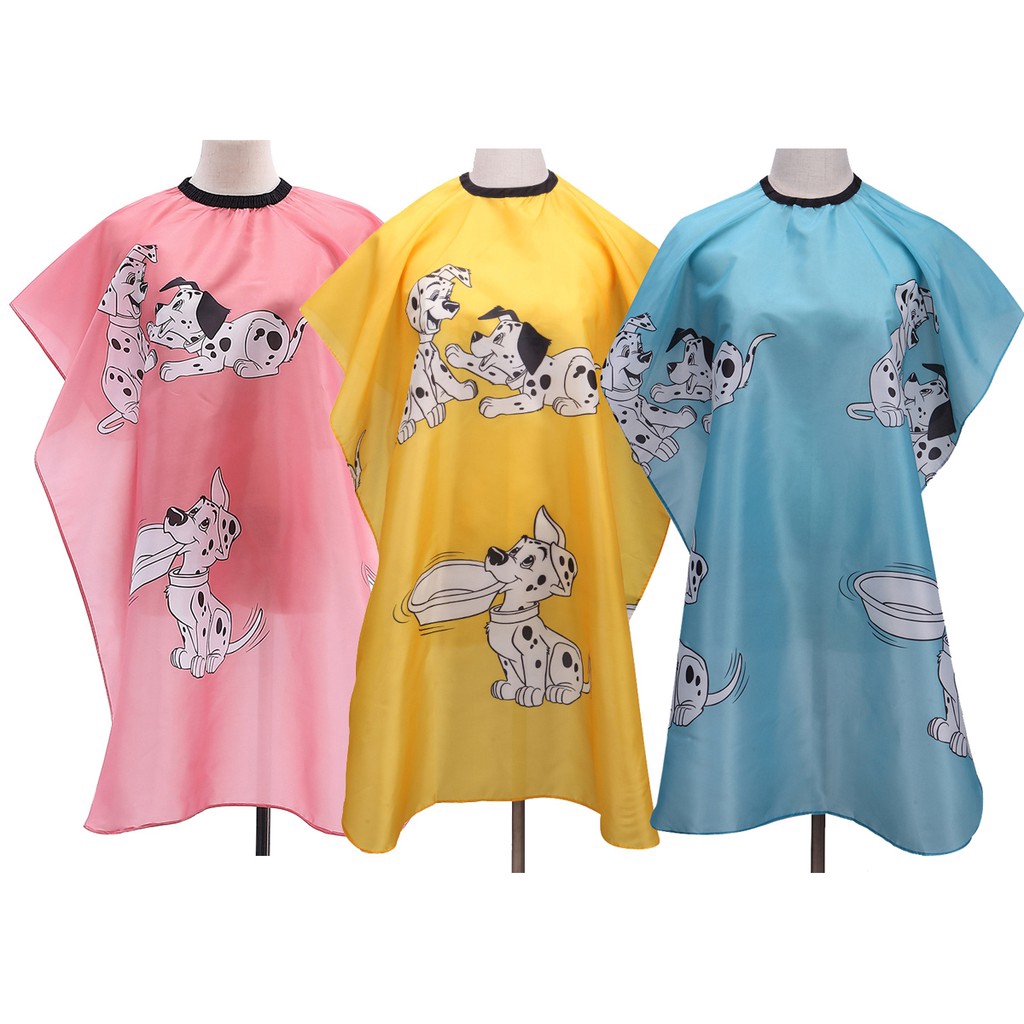 Monja Áo Choàng Cắt Tóc Chống Thấm Nước Họa Tiết Hoạt Hình Cho Bé