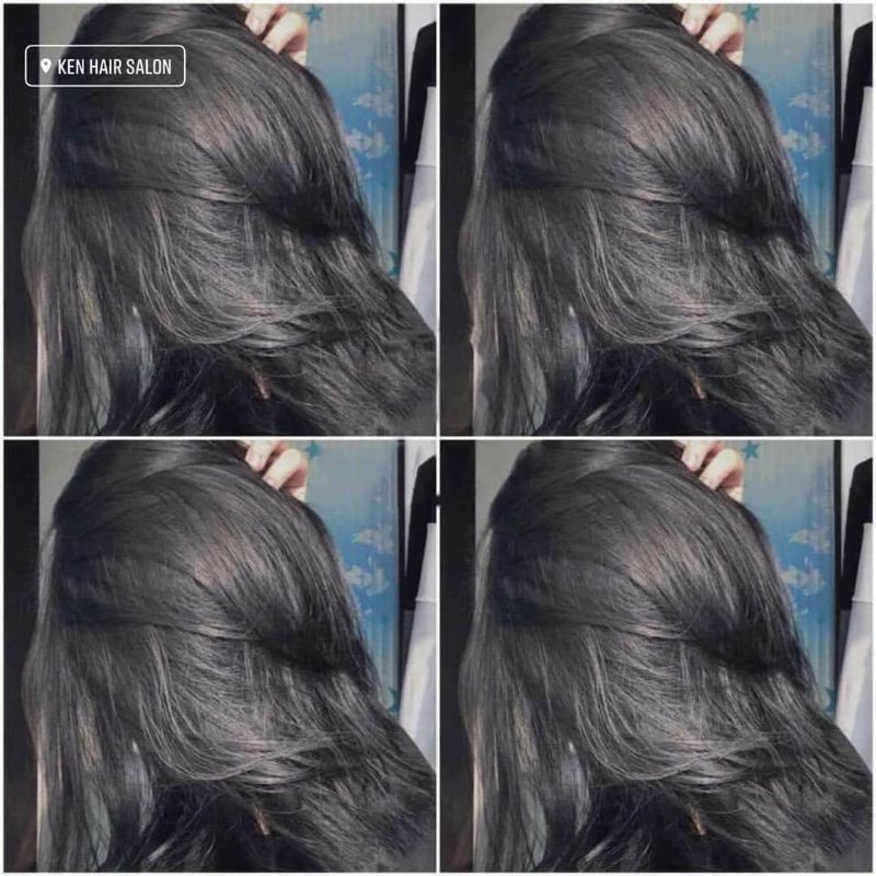 Combo nhuộm than chì kèm oxi trợ nhuộm và găng tay nên từ level9