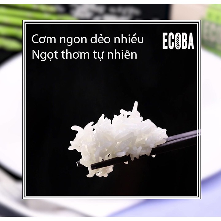 Gạo hữu cơ cao cấp/ECOBA Ngọc Mễ 1kg | BigBuy360 - bigbuy360.vn