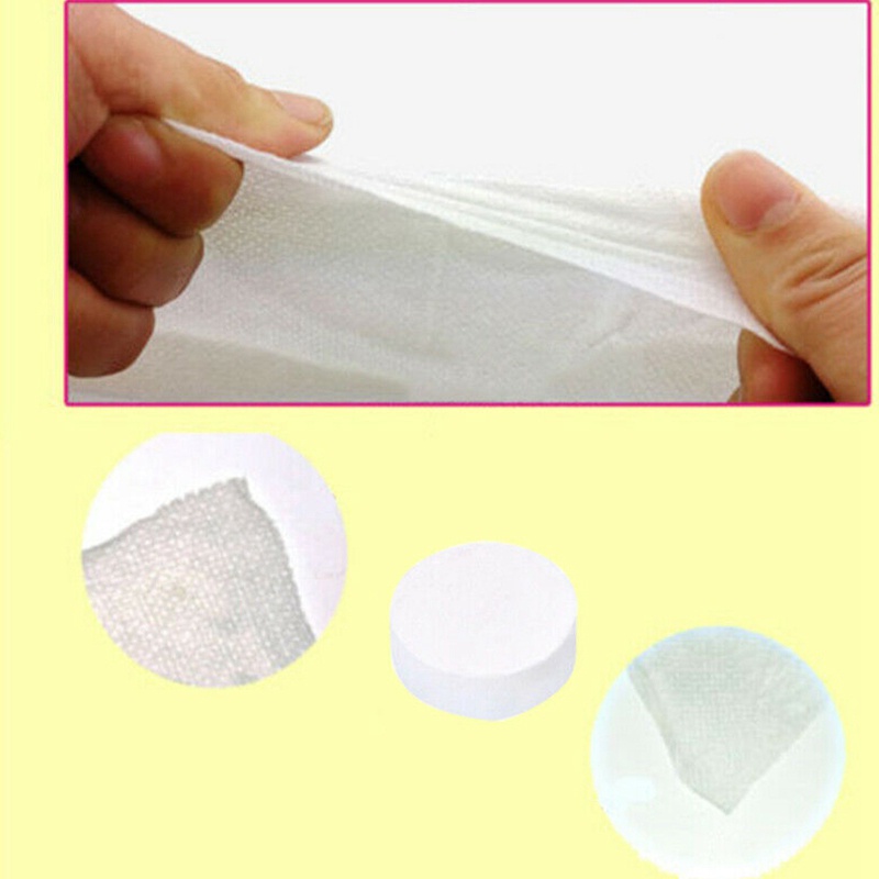 Bộ 500 Khăn Giấy Cotton Mềm Dạng Nén Dùng Một Lần