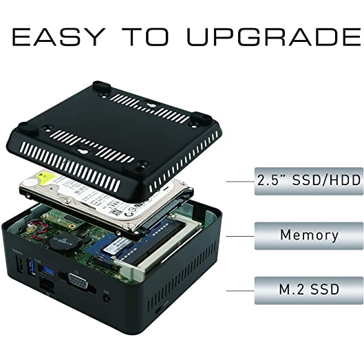Máy tính mini PC MSI Cubi N 8GL Pentium N5000 Barbone