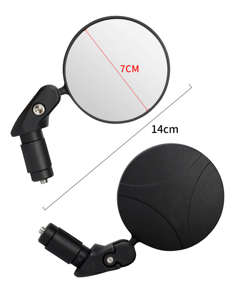 Gương chiếu hậu gắn tay lái xe đạp leo núi/xe đạp đi đường có thể điều chỉnh tiện dụng