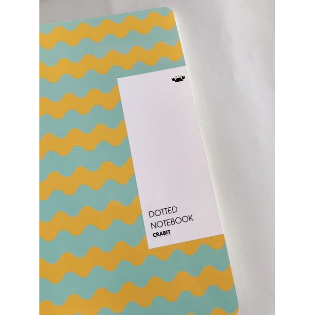 [Mã BMINCU50 giảm 50K đơn 250K] Dotted Notebook - Vở kẻ chấm bi Crabit