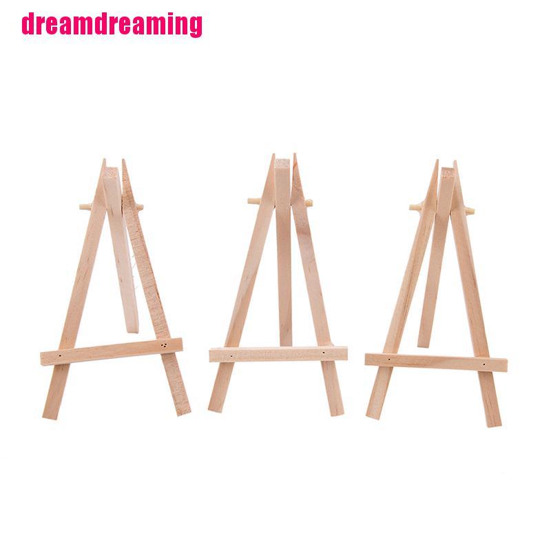 Set 1 / 3 Giá Đỡ Bảng Vẽ Mini Bằng Gỗ Tiện Dụng