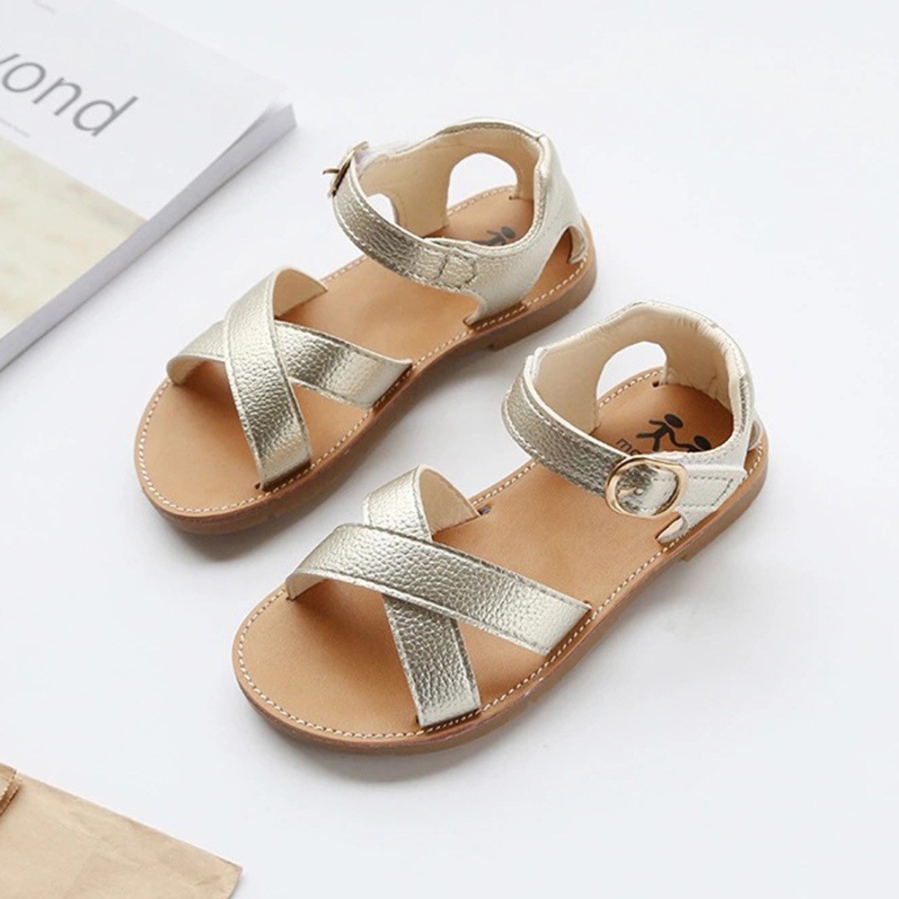 Giày Sandal xỏ ngón đi biển chống trượt cho bé gái