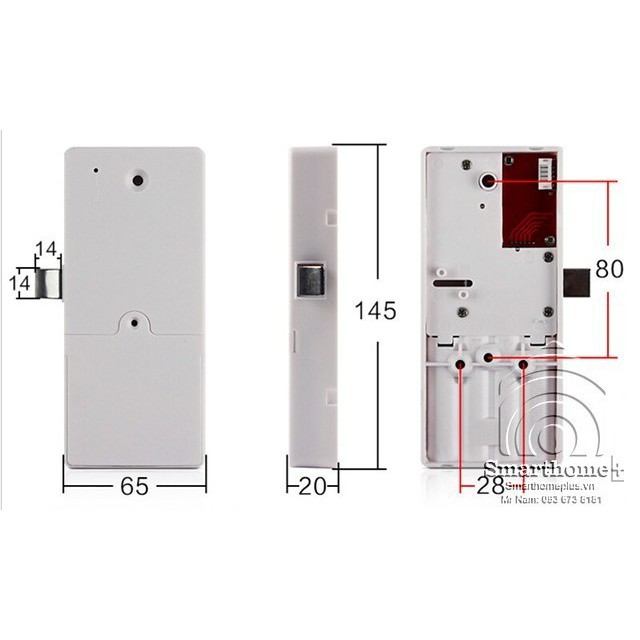 Khóa tủ thẻ từ , mật mã K302