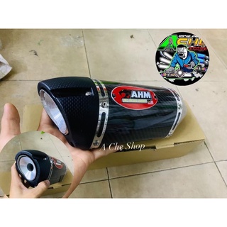 Lon pô ahm m3 carbon tặng tiêu nhôm và kèm phụ kiện pát lò xo