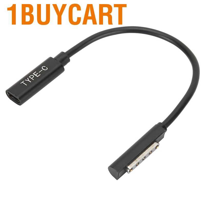Cáp Sạc Nhanh Type C 1buycart Cho Microsoft Surface 1 / 2 Máy Tính