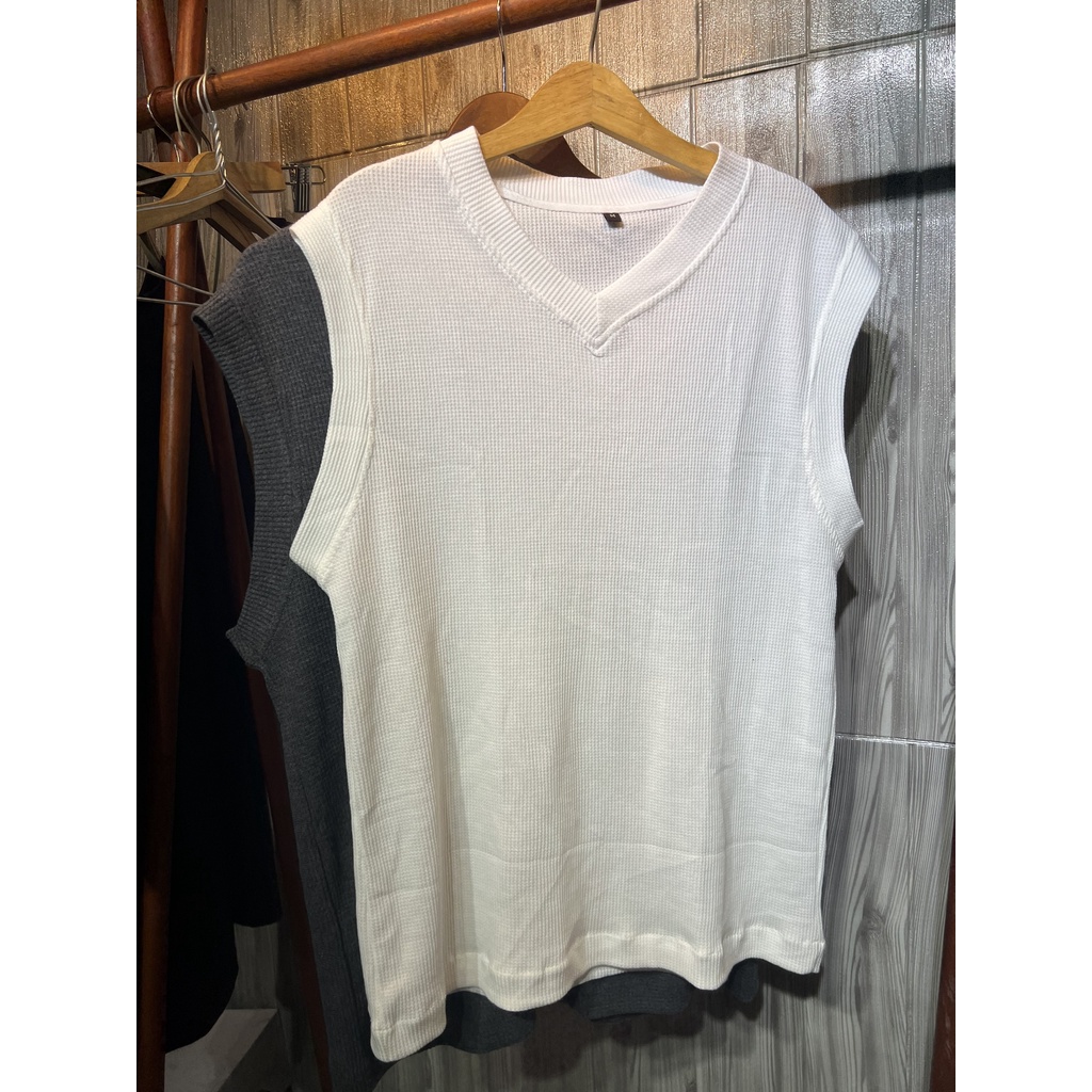Áo thun Ztee Tanktop Gile Wool Len CVC - Giá sỉ Unisex