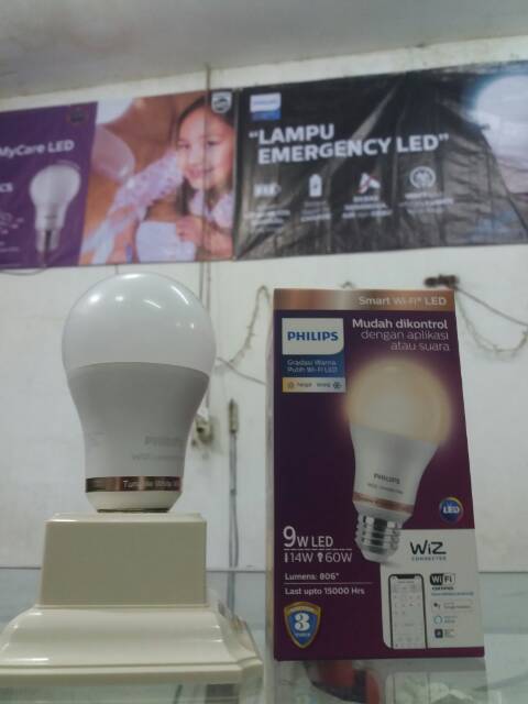 Bóng Đèn Led Thông Minh Philips 9w Kết Nối Wifi