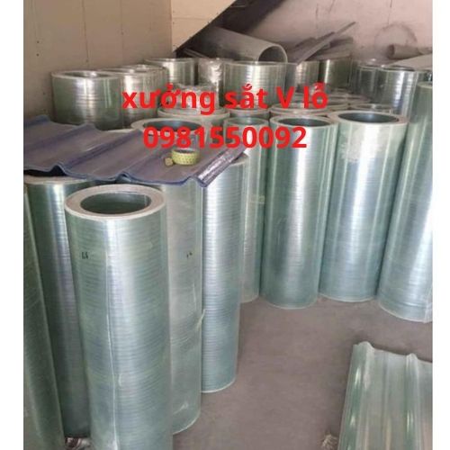 Tấm tôn nhựa lấy sáng trắng