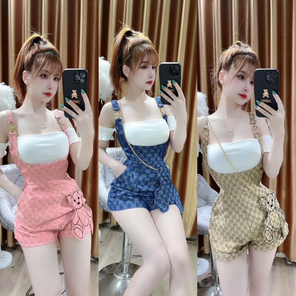 Set bộ đùi phối áo cột nơ xinh MAGB0406207 mới nè
