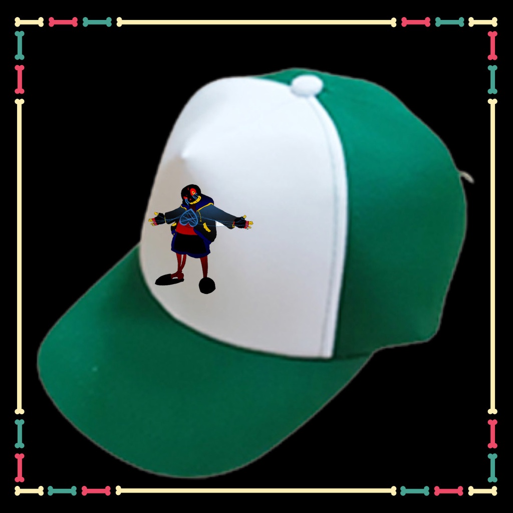 Mũ lưỡi trai in hình Sans Undertable cho bé trai, bé gái