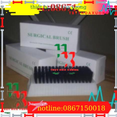 Com Bo 10 Cái Bàn Chải Phẫu Thuật- Bàn Chải Rửa Tay Phẩu Thuật