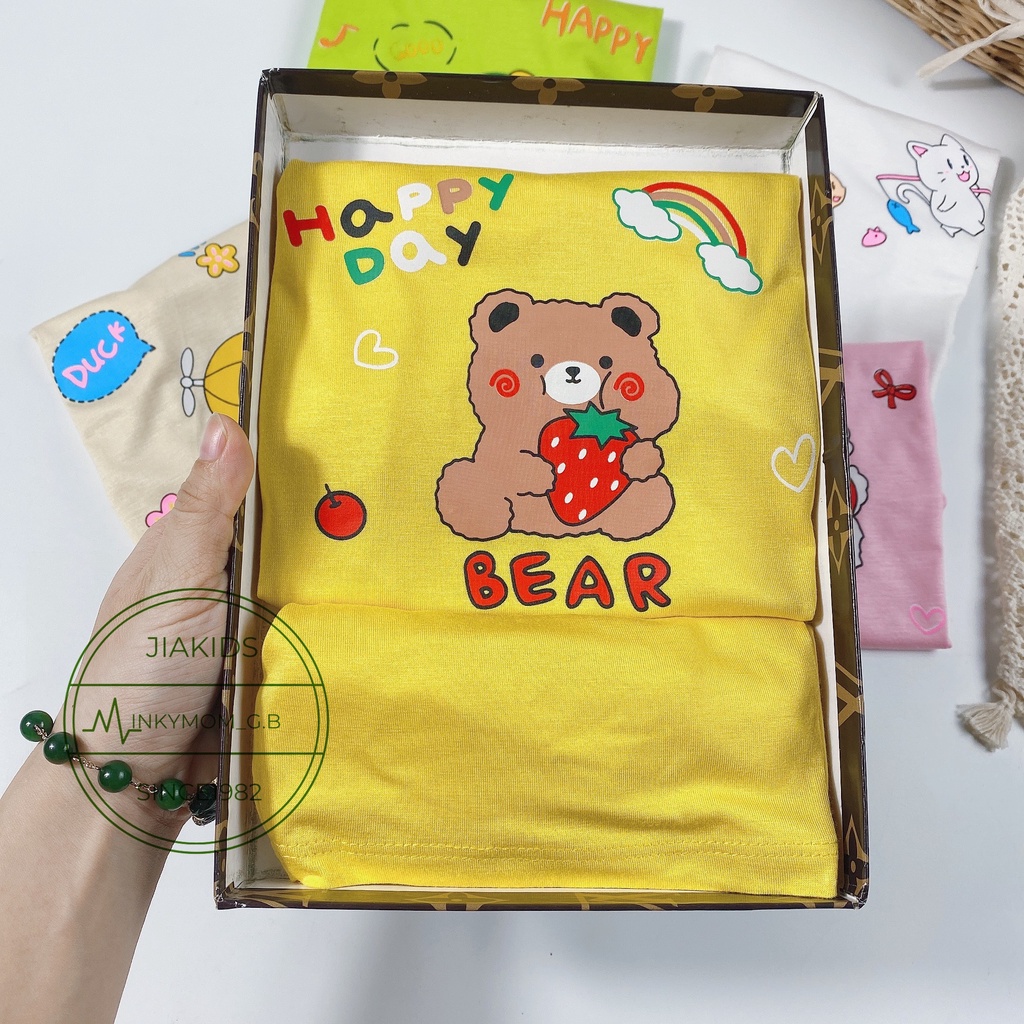 [LNN19] Bộ Cộc Tay Thun Lạnh MINKY MOM CÓ SIZE ĐẠI, Mềm Mịn, Thoáng Mát, Dễ Chịu, Thấm Hút Mồ Hôi, Hàng Chuẩn Đẹp Cho Bé