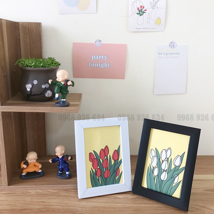 Khung ảnh để bàn FREESHIP Khung tranh ảnh để bàn cao cấp, sang trọng, decor không gian sống, lưu giữ từng khoảnh khắc