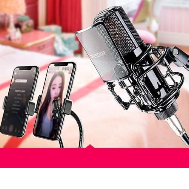 Takstar PC K850 Mic Thu Âm Hàng Loại 1, Thiết Kế Sang Trọng, Chuyên Hát Livestream, Thu Âm Đỉnh Cao. Bảo Hành 12 Tháng.