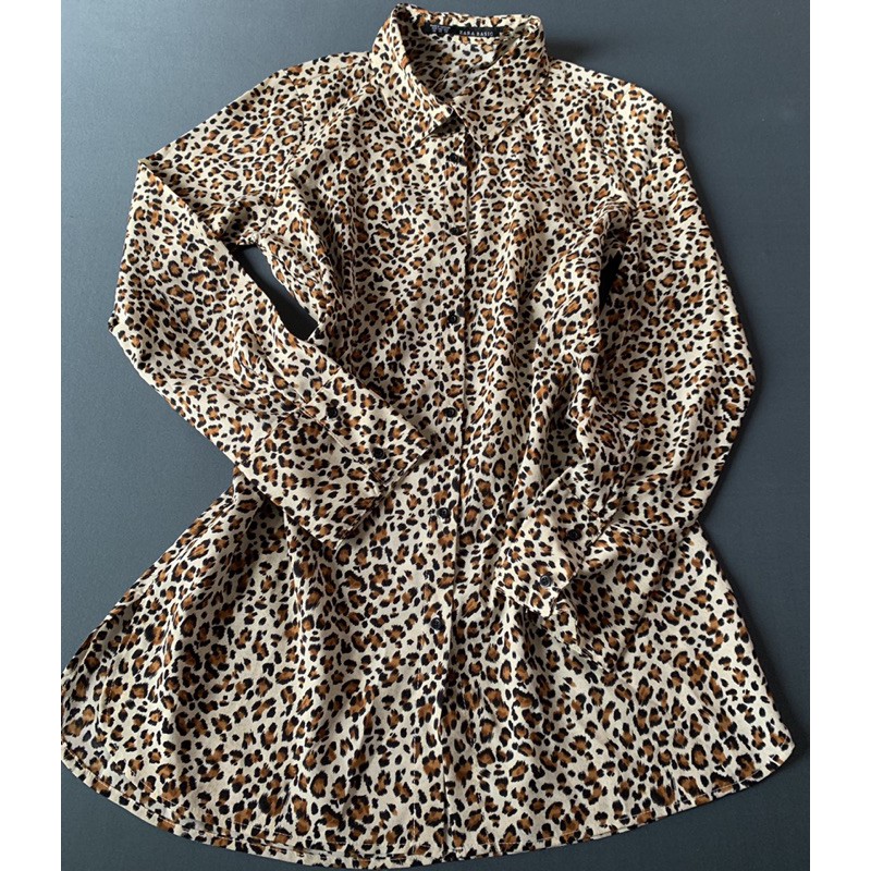 ✨Sơmi da beo ZR VNXK newtag chỉ 179k!