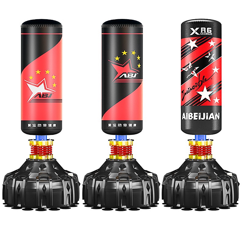 Bao trụ đấm bốc boxing LÒ XO ABJ 40180 cao 1m8  Reefit Sport