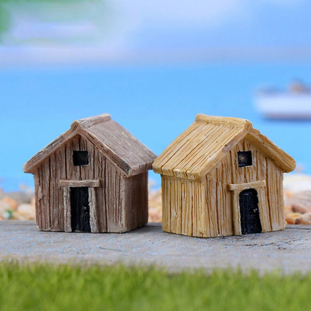Mô Hình Ngôi Nhà Gỗ NICKOLAS Thu Nhỏ Dùng Trang Trí Tiểu Cảnh DIY