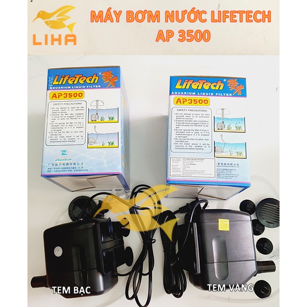 Máy Bơm Lifetech AP3500 (60W-3000L/H-3M) - Máy Bơm Nước Hồ Cá