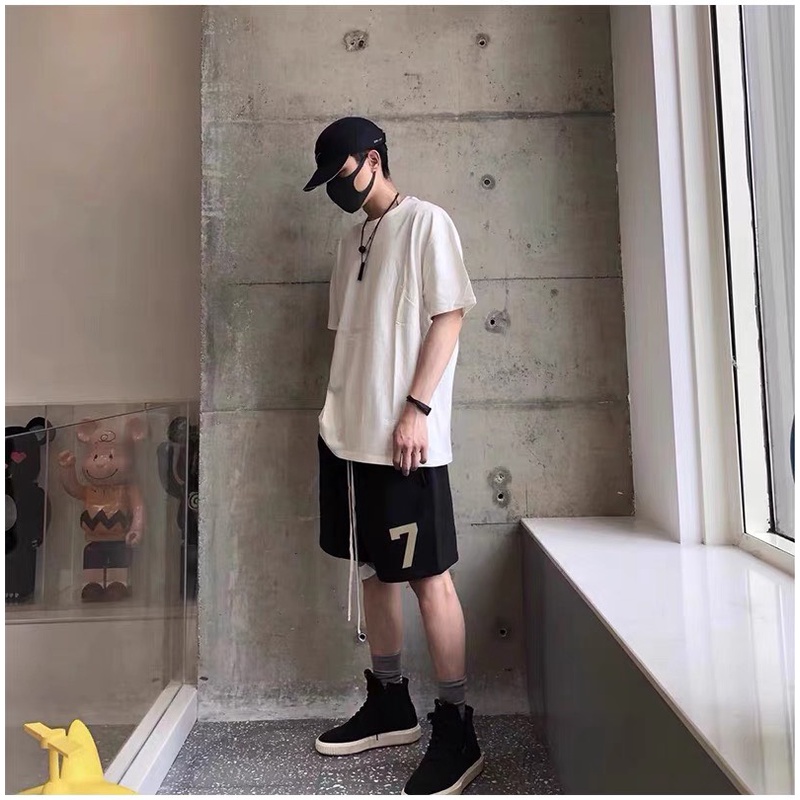 Quần short thun nam nữ Hm1986, Quần Đùi Unisex QT118