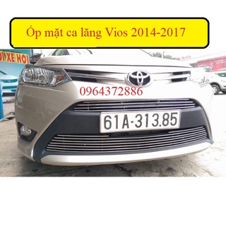 Mặt ca lăng vios 2014-2018, hình ảnh thật