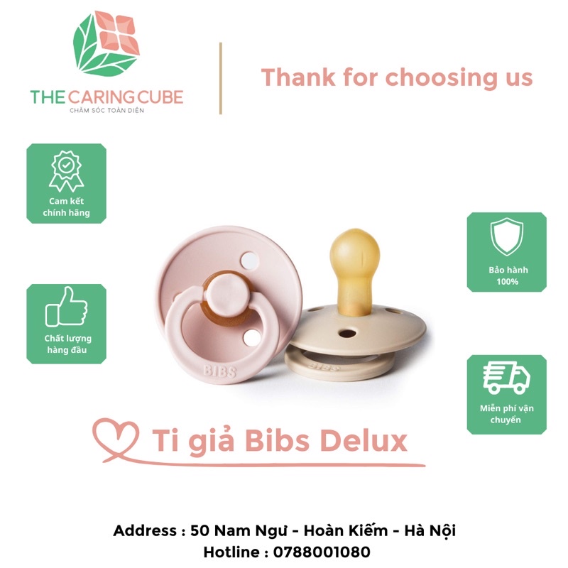 TI BIBS SILICON DELUX MẪU MỚI