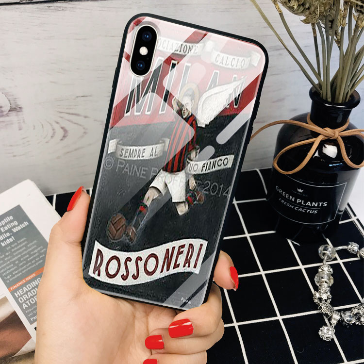 Ốp Cao Cấp Iphone 11 Pro Max In Hình ACMilan NIXON 6/6S/6Plus/6Splus/ 7Plus/ 8Plus / X /Xs /Xs Max /11 /11 Promax