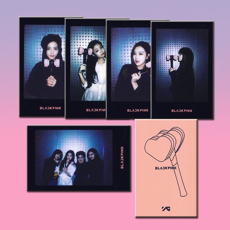 Set Card Lightstick BLACKPINK quà pre -order unoff