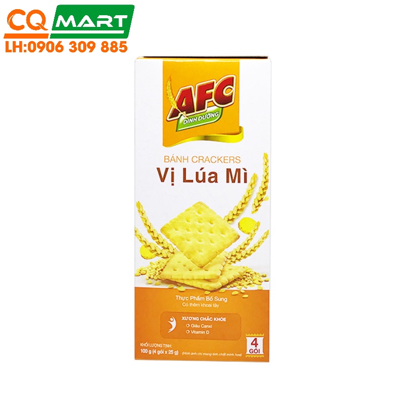 Bánh AFC Vị Lúa Mì 100g