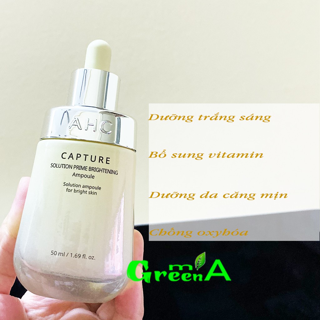 Serum Tinh Chất AHC Capture Solution Prime White Moist Revital Ampoule Dưỡng Trắng Cấp Ẩm [ MẪU MỚI NHẤT]