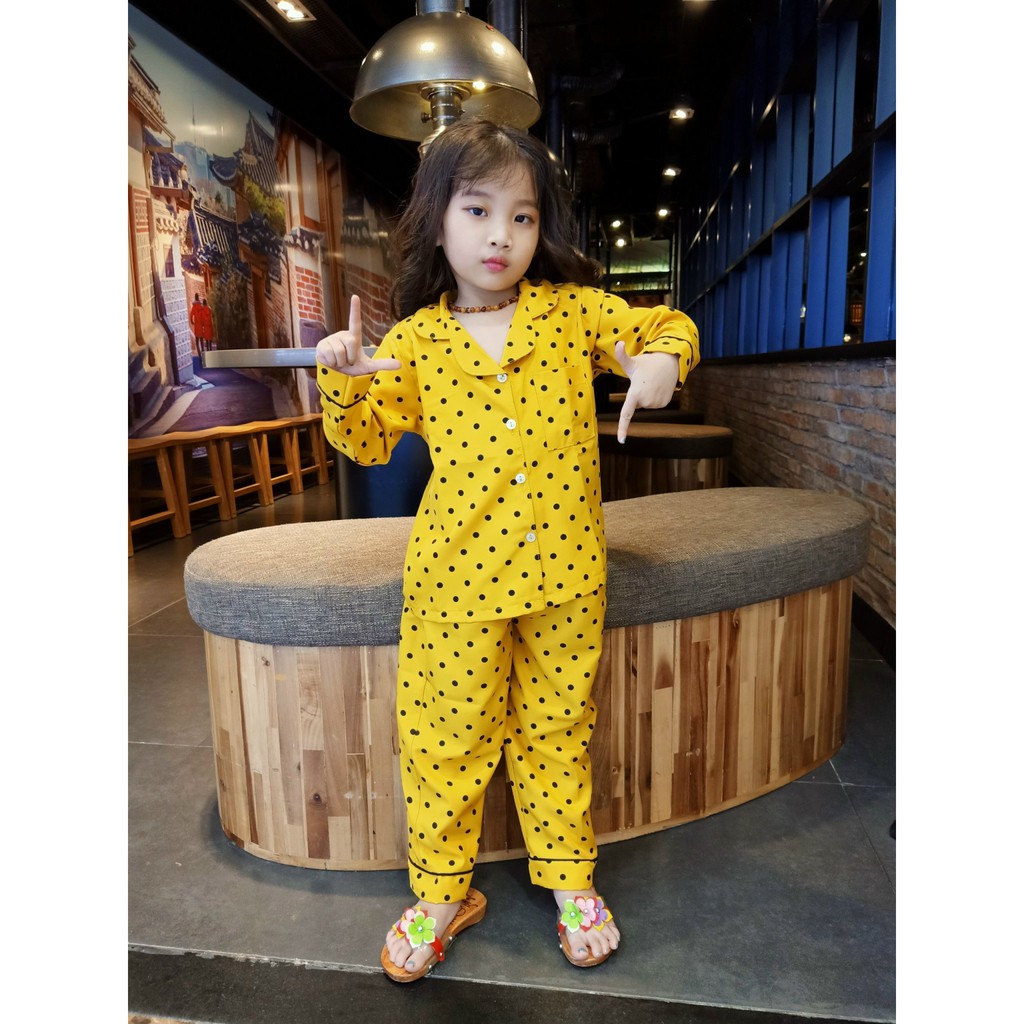 đồ bộ pijama cho bé , đồ bộ tay dài mặc nhà in hình dễ thương cho bé M018
