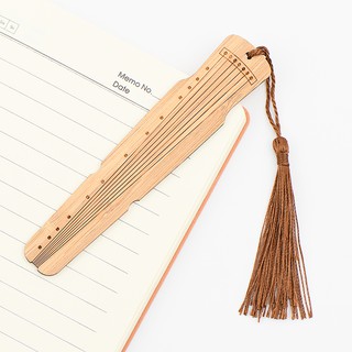 Bookmark gỗ Vong Cơ cầm