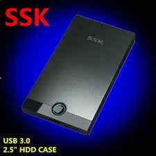 Box HDD 2.5'' SSK SHE085 Sata USB 3.0 5Gbps hỗ trợ ổ cứng lên đến 2TB- Chính Hãng 100%, Full Box | BigBuy360 - bigbuy360.vn