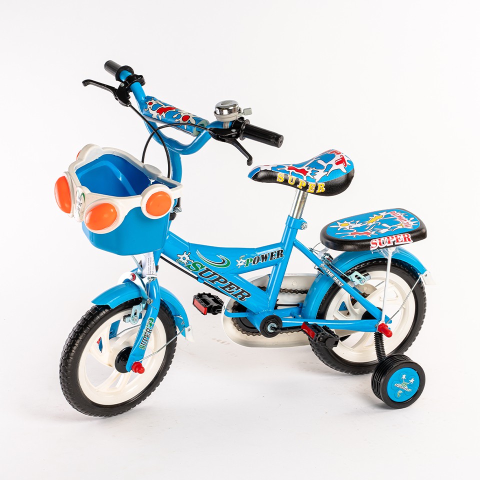 Xe Đạp 2 Bánh Trẻ Em Super -  Đại Phát Tài - 12 inch - 1151XSP01 - Dành Cho Bé Trai Và Bé Gái Từ 3 Đến 5 Tuổi
