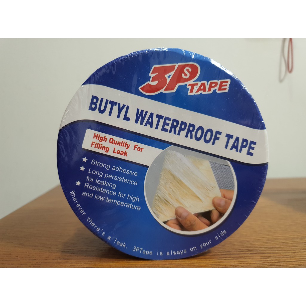 Băng Dán Siêu Chống Thấm Nước Cao Su Butyl Lá Nhôm Băng Dính Chắc