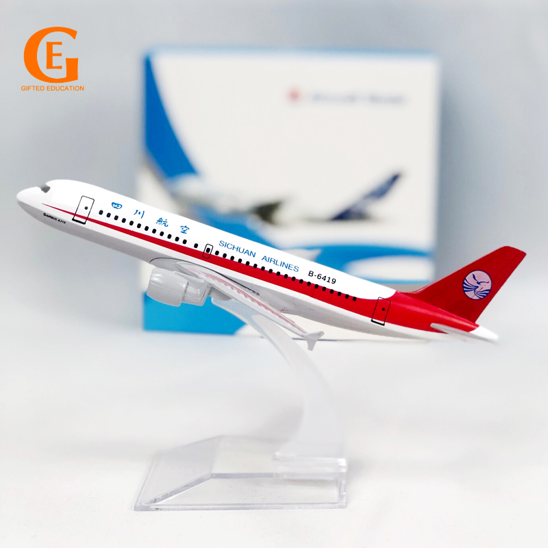 Mô hình máy bay Airbus 320 A320 16CM bằng hợp kim