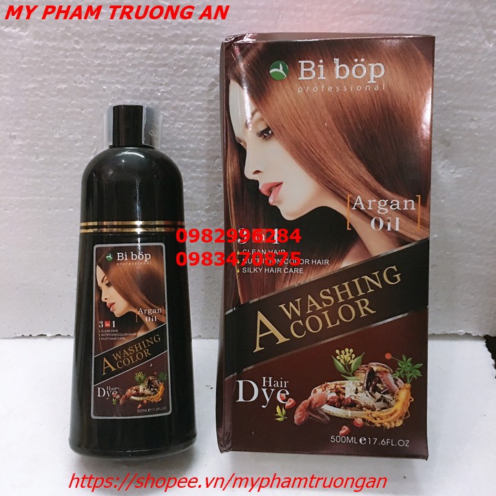 Dầu Gội Đầu Nâu Tóc Phủ Bạc - Princhic - bibop | BigBuy360 - bigbuy360.vn